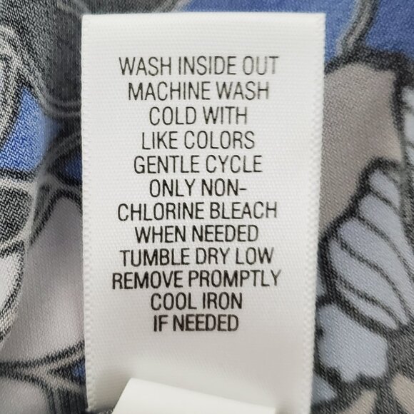 Dana Buchman Multi-Color Floral Pullover Stretchy Top with Ruching Size XL - Picture 13 of 14